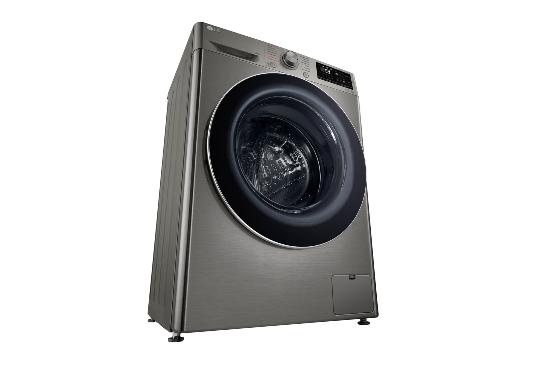 LG Стиральная машина узкая LG F2J6HSDS с паром, 7 кг, Top perspective, F2J6HSDS, thumbnail 13