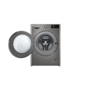 LG Стиральная машина узкая LG F2J6HSDS с паром, 7 кг, Front door open, F2J6HSDS, thumbnail 2