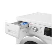 LG Стиральная машина узкая LG F2J3NS2W с паром, 6 кг, MegaTouch_CK_6kg_White_FH2J3NDYP2P_KZ_Drawer_Open_Detail_slim, F2J3NS2W, thumbnail 5