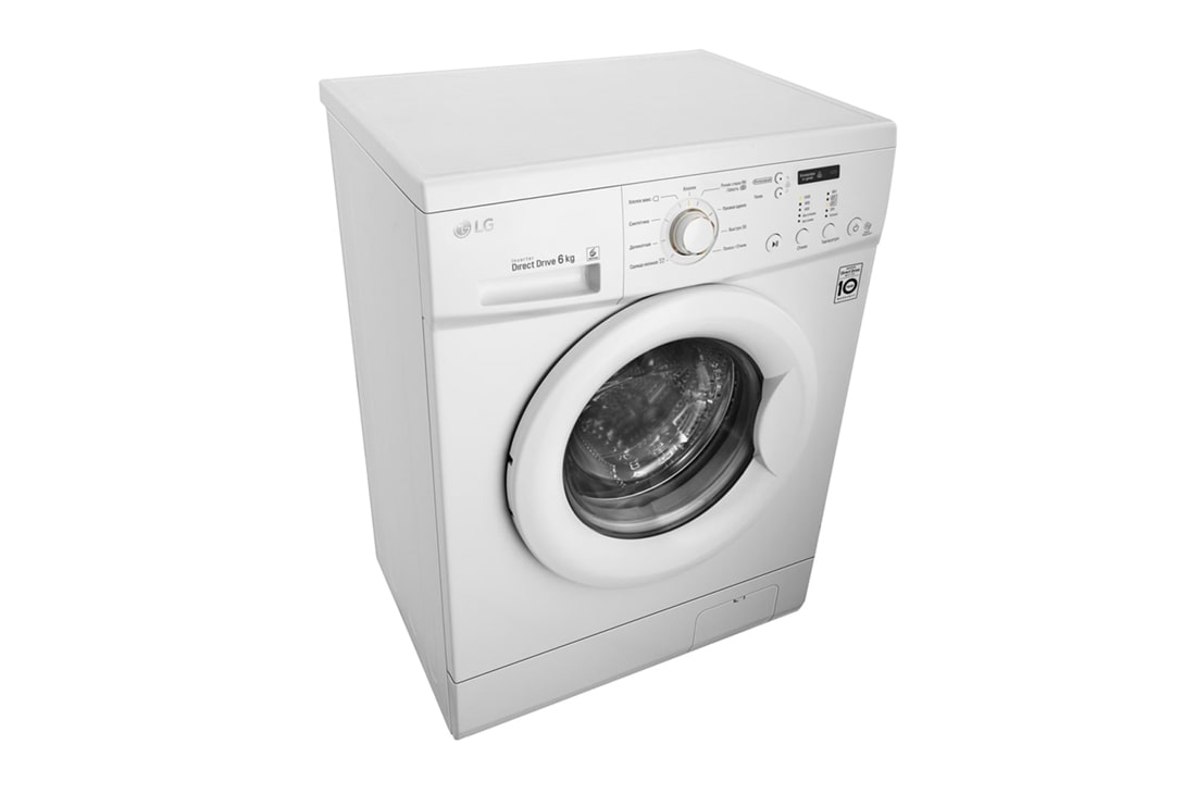 LG Стиральная машина узкая LG FH2C3WD, прямой привод, 6,5 кг, top prospective view, FH2C3WD, thumbnail 6