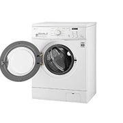 LG Стиральная машина узкая LG FH2C3WD, прямой привод, 6,5 кг, right open view , FH2C3WD, thumbnail 9