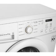 LG Стиральная машина узкая LG FH2C3WD, прямой привод, 6,5 кг, prospective view, FH2C3WD, thumbnail 5