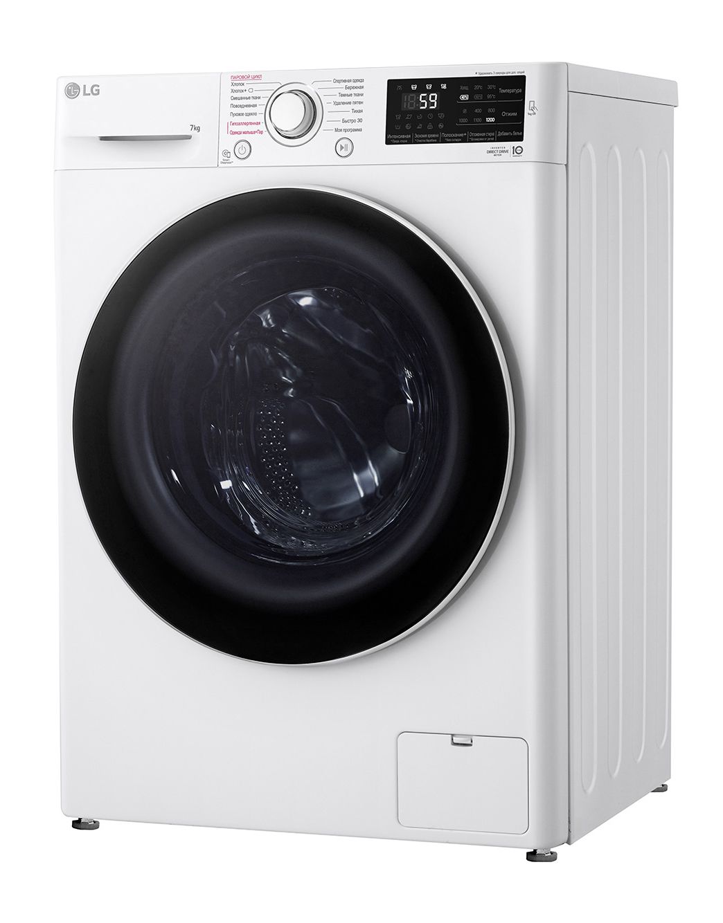 Стиральная машина LG F2J6HSFW c функцией пара | LG RU