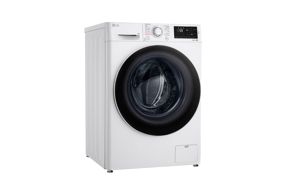 LG Стиральная машина узкая LG F2J6HSFW с паром, 7 кг, Right, F2J6HSFW, thumbnail 10