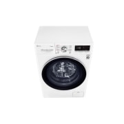 LG Стиральная машина узкая LG F2V7GW1W с паром, технология AI DD, 8,5 кг, top view, F2V7GW1W, thumbnail 10