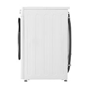 LG Стиральная машина LG F4M5VSDW с паром, 9 кг, Back view, F4M5VSDW, thumbnail 14