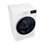 LG Стиральная машина LG F4M5VSDW с паром, 9 кг, Side view, F4M5VSDW, thumbnail 8