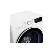 LG Стиральная машина узкая LG F2J6NNFW, 6 кг, Perspective view, F2J6NNFW, thumbnail 3