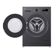 LG Стиральная машина узкая LG F2Y1NS6J с паром, 6 кг, Стиральная машина LG F2Y1NS6J с открытой дверцей, F2Y1NS6J, thumbnail 2