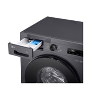 LG Стиральная машина LG F2Y1VS5J с паром, 9 кг, стиральная машина LG F2Y2VG5J с открытым лотком (вид справа), F2Y1VS5J, thumbnail 6