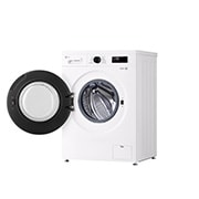 LG Стиральная машина LG F2Y1VS5W с паром, 9 кг, стиральная машина LG F2Y2VG5J с открытой дверцей (вид справа), F2Y1VS5W, thumbnail 9