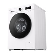 LG Стиральная машина LG F2Y1VS5W с паром, 9 кг, стиральная машина LG F2Y2VG5J (вид справа в перспективе), F2Y1VS5W, thumbnail 11