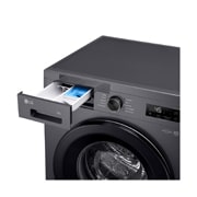 LG Стиральная машина LG F2Y1VS6J с паром, 9 кг, стиральная машина LG F2Y2VG5J с открытым лотком (вид справа), F2Y1VS6J, thumbnail 6