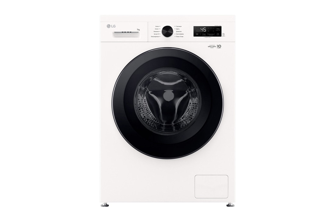LG Стиральная машина узкая LG F2Y1HS6W с паром, 7 кг, Cтиральная машина LG F2Y1HS6W, F2Y1HS6W