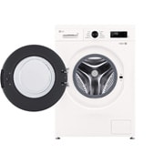 LG Стиральная машина узкая LG F2Y1HS6W с паром, 7 кг, Стиральная машина LG F2Y1HS6W с открытой дверцей, F2Y1HS6W, thumbnail 2