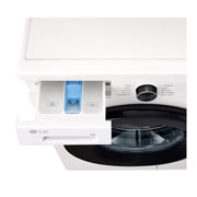 LG Стиральная машина узкая LG F2Y1HS6W с паром, 7 кг, Стиральная машина LG F2Y1HS6W с открытым лотком (вид сверху), F2Y1HS6W, thumbnail 7