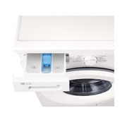 LG Стиральная машина узкая LG F2Y1HS3W с паром, 7 кг, Стиральная машина LG F2Y1HS3W с открытым лотком (вид сверху), F2Y1HS3W, thumbnail 7