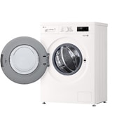 LG Стиральная машина узкая LG F2Y1HS3W с паром, 7 кг, Стиральная машина LG F2Y1HS3W с открытой дверцей (вид справа), F2Y1HS3W, thumbnail 9