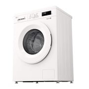 LG Стиральная машина узкая LG F2Y1HS3W с паром, 7 кг, Стиральная машина LG F2Y1HS3W (вид справа в перспективе), F2Y1HS3W, thumbnail 11