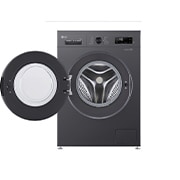 LG Стиральная машина узкая LG F2Y1WS6J с паром, 6,5 кг, Стиральная машина LG F2Y1WS6J с открытой дверцей, F2Y1WS6J, thumbnail 2
