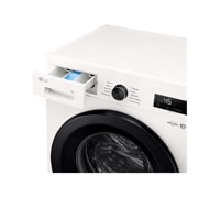 LG Стиральная машина узкая LG F2Y1NS6W с паром, 6 кг, Стиральная машина LG F2Y1NS6W с открытым лотком (вид справа), F2Y1NS6W, thumbnail 6