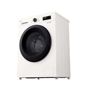 LG Стиральная машина узкая LG F2Y1NS6W с паром, 6 кг, Стиральная машина LG F2Y1NS6W (вид справа в перспективе), F2Y1NS6W, thumbnail 11