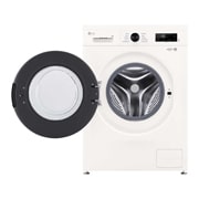 LG Стиральная машина узкая LG F2Y1NS6W с паром, 6 кг, Стиральная машина LG F2Y1NS6W с открытой дверцей, F2Y1NS6W, thumbnail 2