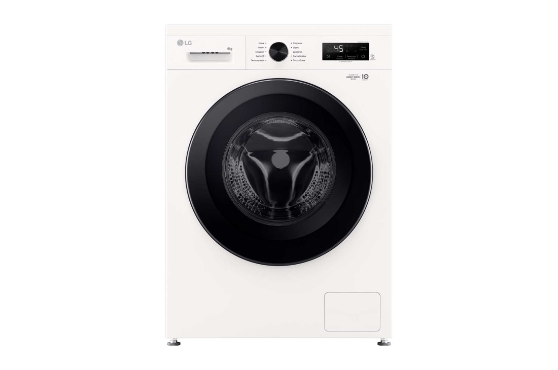 LG Стиральная машина узкая LG F2Y1NS6W с паром, 6 кг, Cтиральная машина LG F2Y1NS6W, F2Y1NS6W