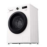 LG Стиральная машина узкая LG F2Y1WS6W с паром, 6,5 кг, Стиральная машина LG F2Y1WS6W(вид справа в перспективе), F2Y1WS6W, thumbnail 11