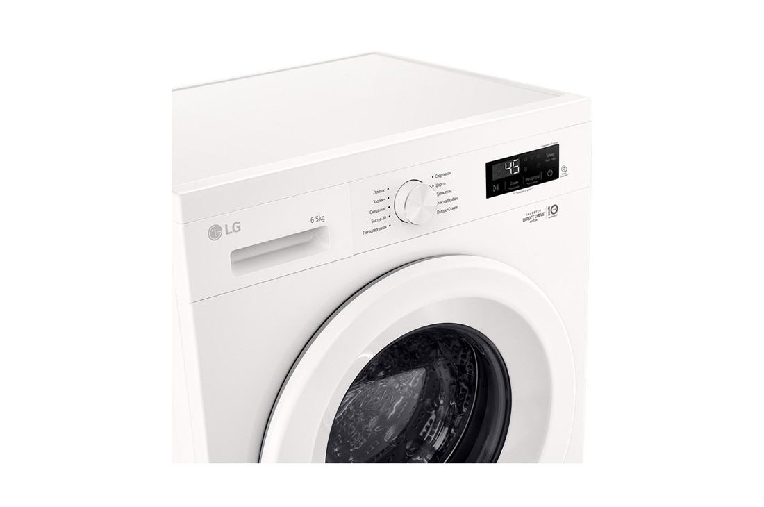 LG Стиральная машина узкая LG F2Y1WS3W с паром, 6,5 кг, Панель стиральной машины LG F2Y1WS3W(вид слева), F2Y1WS3W, thumbnail 3
