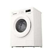 LG Стиральная машина узкая LG F2Y1NS3W с паром, 6 кг, Стиральная машина LG F2Y1NS3W (вид справа в перспективе), F2Y1NS3W, thumbnail 11