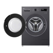 LG Стиральная машина узкая LG F2Y1WS5J с паром, 6,5 кг, Стиральная машина LG F2Y1WS5J с открытой дверцей, F2Y1WS5J, thumbnail 2