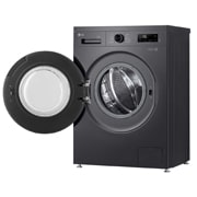 LG Стиральная машина узкая LG F2Y1WS5J с паром, 6,5 кг, Стиральная машина LG F2Y1WS5J с открытой дверцей (вид справа), F2Y1WS5J, thumbnail 9