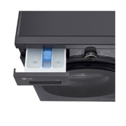 LG Узкая стирально-сушильная машина LG F2Y2HG5J с паром, 7/4 кг, Стирально-сушильная машина LG F2Y2VG5J с открытым лотком (вид сверху), F2Y2HG5J, thumbnail 7