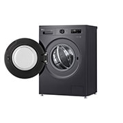 LG Узкая стирально-сушильная машина LG F2Y2HG5J с паром, 7/4 кг, Стирально-сушильная машина LG F2Y2VG5J с открытой дверцей (вид справа), F2Y2HG5J, thumbnail 9
