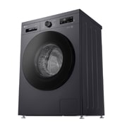 LG Узкая стирально-сушильная машина LG F2Y2HG5J с паром, 7/4 кг, Стирально-сушильная машина LG F2Y2VG5J (вид справа в перспективе), F2Y2HG5J, thumbnail 11