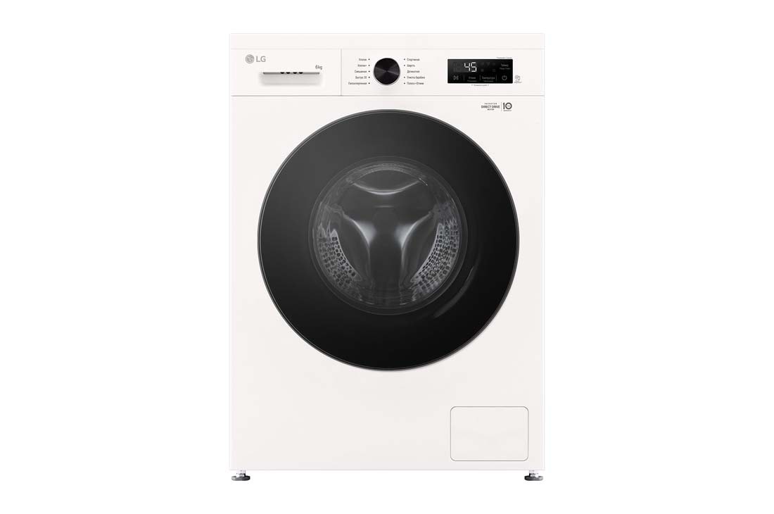 LG Стиральная машина узкая LG F2Y1NS5W с паром, 6 кг, Cтиральная машина LG F2Y1NS5W, F2Y1NS5W