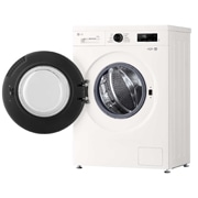 LG Стиральная машина узкая LG F2Y1WS5W с паром, 6,5 кг, Стиральная машина LG F2Y1WS5W с открытой дверцей (вид справа), F2Y1WS5W, thumbnail 9