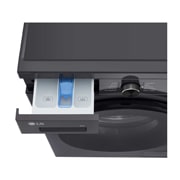 LG Стиральная машина узкая LG F2Y1NS5J с паром, 6 кг, Стиральная машина LG F2Y1NS5J с открытым лотком (вид сверху), F2Y1NS5J, thumbnail 7