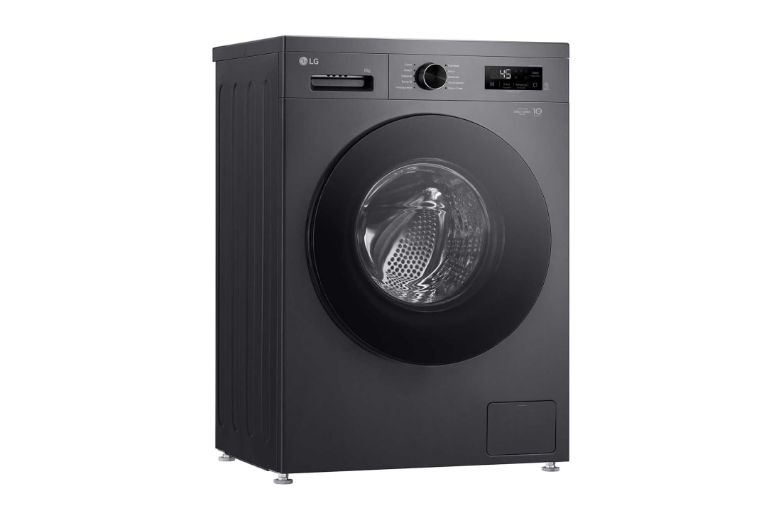 LG Стиральная машина узкая LG F2Y1NS5J с паром, 6 кг, Стиральная машина LG F2Y1NS5J (вид слева), F2Y1NS5J, thumbnail 8