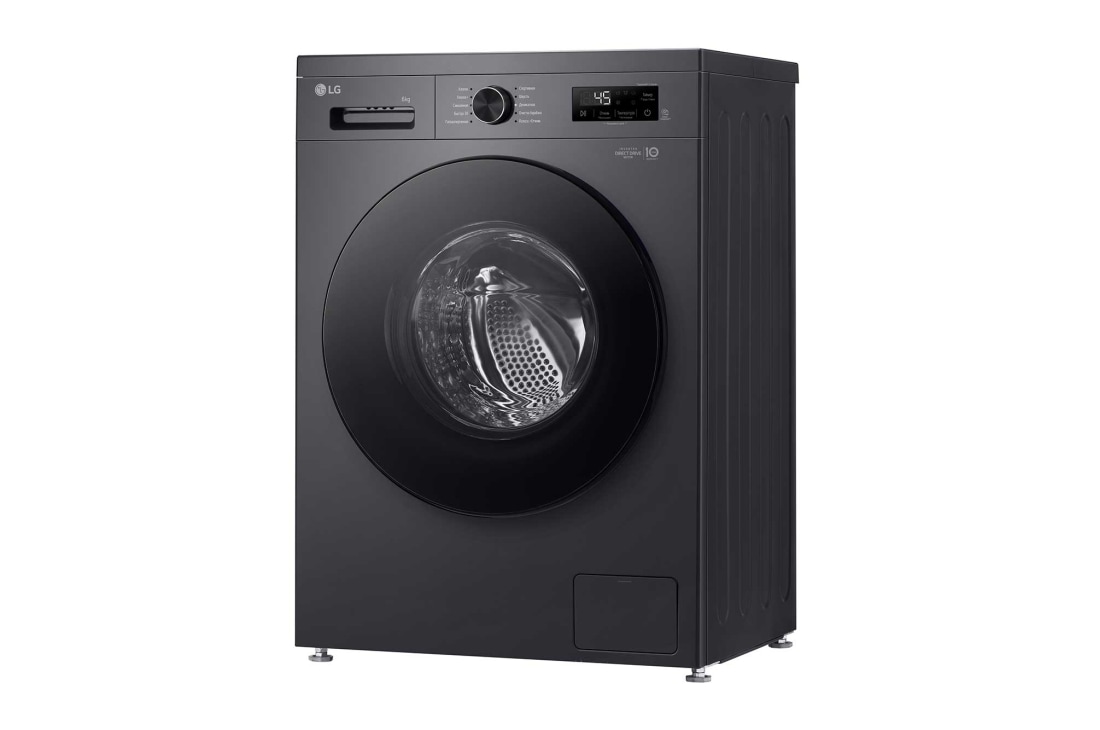 LG Стиральная машина узкая LG F2Y1NS5J с паром, 6 кг, Стиральная машина LG F2Y1NS5J (вид справа), F2Y1NS5J, thumbnail 10