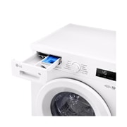 LG Стиральная машина LG F2Y1VS3W с паром, 9 кг, стиральная машина LG F2Y2VG5J с открытым лотком (вид справа), F2Y1VS3W, thumbnail 6