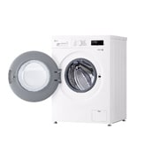 LG Стиральная машина LG F2Y1VS3W с паром, 9 кг, стиральная машина LG F2Y2VG5J с открытой дверцей (вид справа), F2Y1VS3W, thumbnail 9