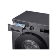 LG Стиральная машина узкая LG F2Y1HS5J с паром, 7 кг, Стиральная машина LG F2Y1HS3W с открытым лотком (вид справа), F2Y1HS5J, thumbnail 6