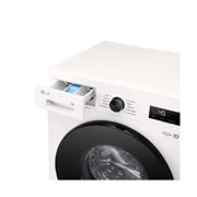 LG Стиральная машина узкая LG F2Y1HS5W с паром, 7 кг, Стиральная машина LG F2Y1HS3W с открытым лотком (вид справа), F2Y1HS5W, thumbnail 6