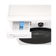 LG Стиральная машина узкая LG F2Y1HS5W с паром, 7 кг, Стиральная машина LG F2Y1HS3W с открытым лотком (вид сверху), F2Y1HS5W, thumbnail 7