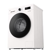 LG Стиральная машина узкая LG F2Y1HS5W с паром, 7 кг, Стиральная машина LG F2Y1HS3W (вид справа в перспективе), F2Y1HS5W, thumbnail 11