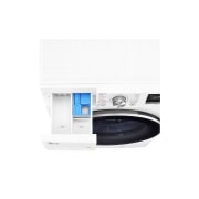 LG Узкая стирально-сушильная машина LG F2V5HG1W с паром, 7/5 кг, Стиральная машина LG F2V5HG0W с открытым лотком (вид сверху), F2V5HG1W, thumbnail 8