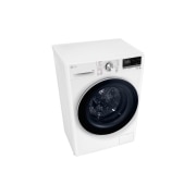 LG Узкая стирально-сушильная машина LG F2V5HG1W с паром, 7/5 кг, Панель стиральной машины LG F2V5HG0W (вид слева в перспективе), F2V5HG1W, thumbnail 9