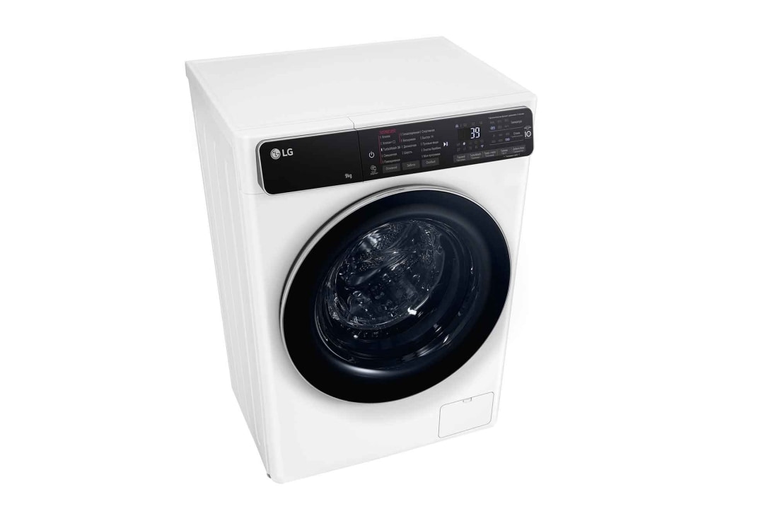 LG Стиральная машина узкая LG F2T9FW9W с паром, 9 кг, top drawer, F2T9FW9W, thumbnail 6